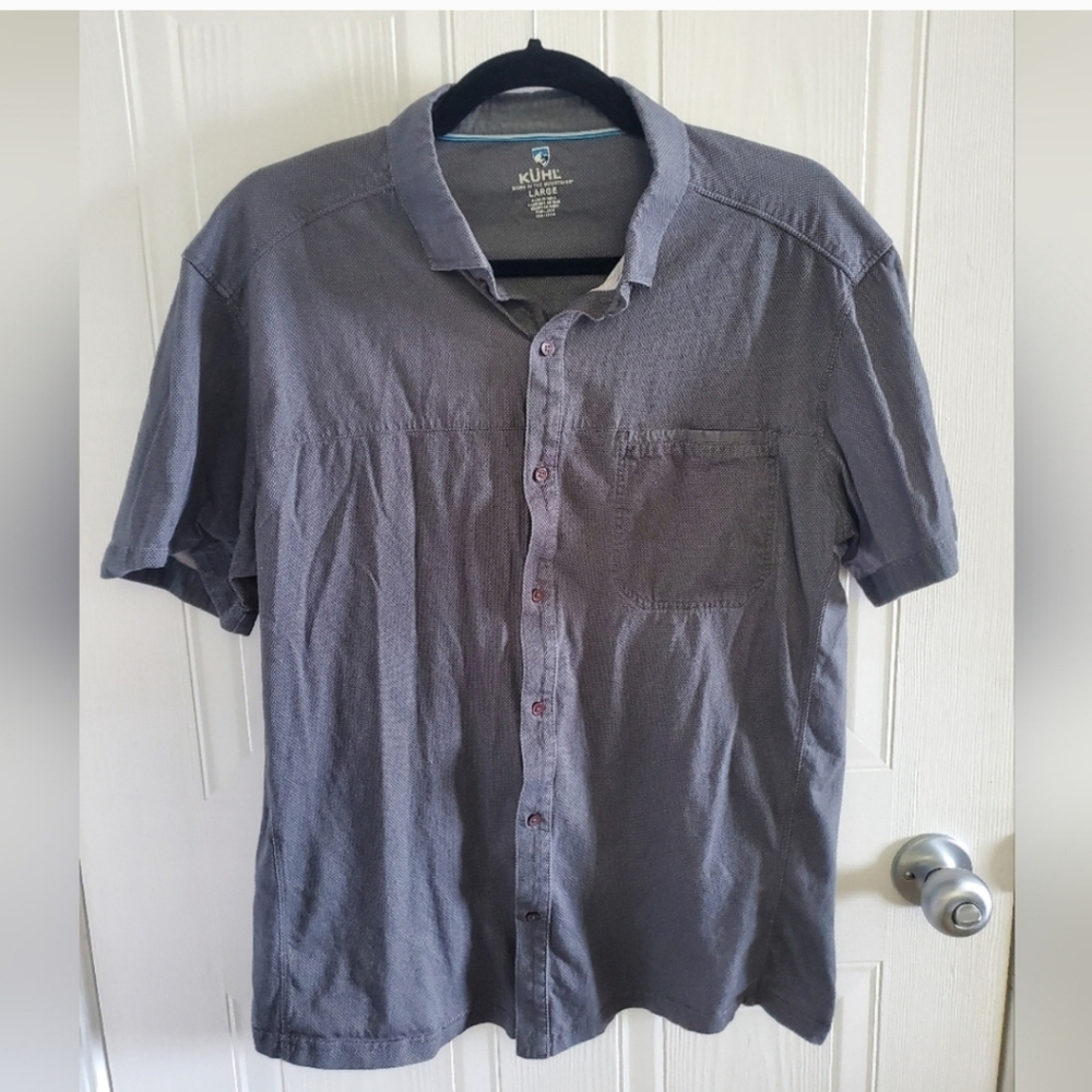Kuhl mens short sleeve button up